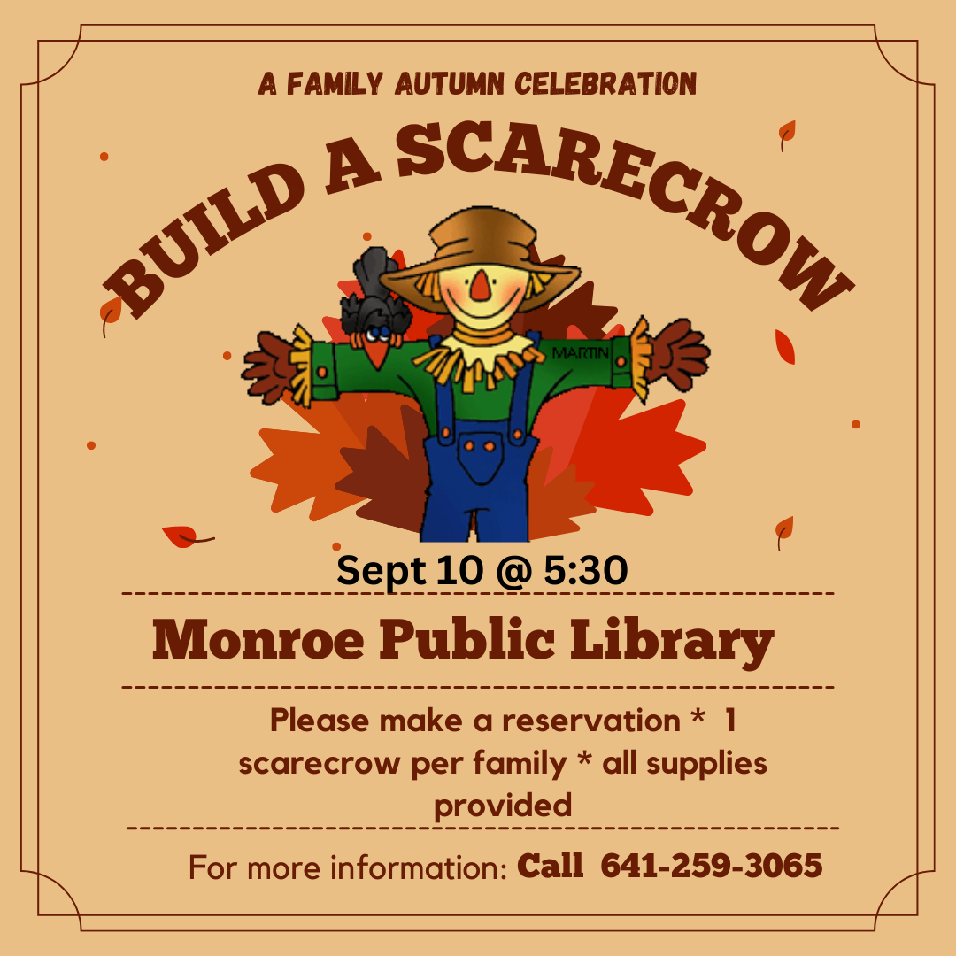 Build a Scarecrow Event